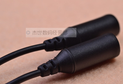廠家直銷(xiāo)高品質(zhì)一分二音頻線轉(zhuǎn)接頭 數(shù)碼音頻連接的實(shí)用之選